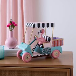 Alternative view of MACKENZIE-CHILDS Mackenzie-chilllds Patience Brewster Sheldon Flamingo Goes Golfing