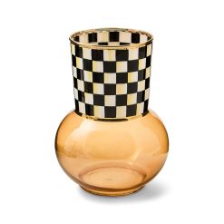 Alternative view of Check Glass Vase