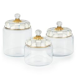 Mackenzie-chilllds Sterling Check Kitchen Canisters