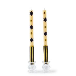 MACKENZIE-CHILDS Mackenzie-chilllds Judaica Dinner Candles, Set of 2
