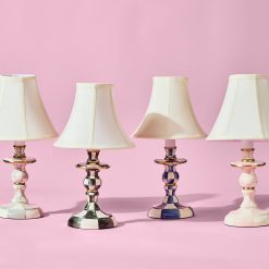 Check Candlestick Lamp