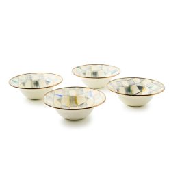 Alternative view of Mackenzie-chilllds Sterling Check Breakfast Bowls, Set of 4