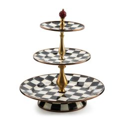 Alternative view of MACKENZIE-CHILDS Mackenzie-chilllds Enamel Sweet Stand