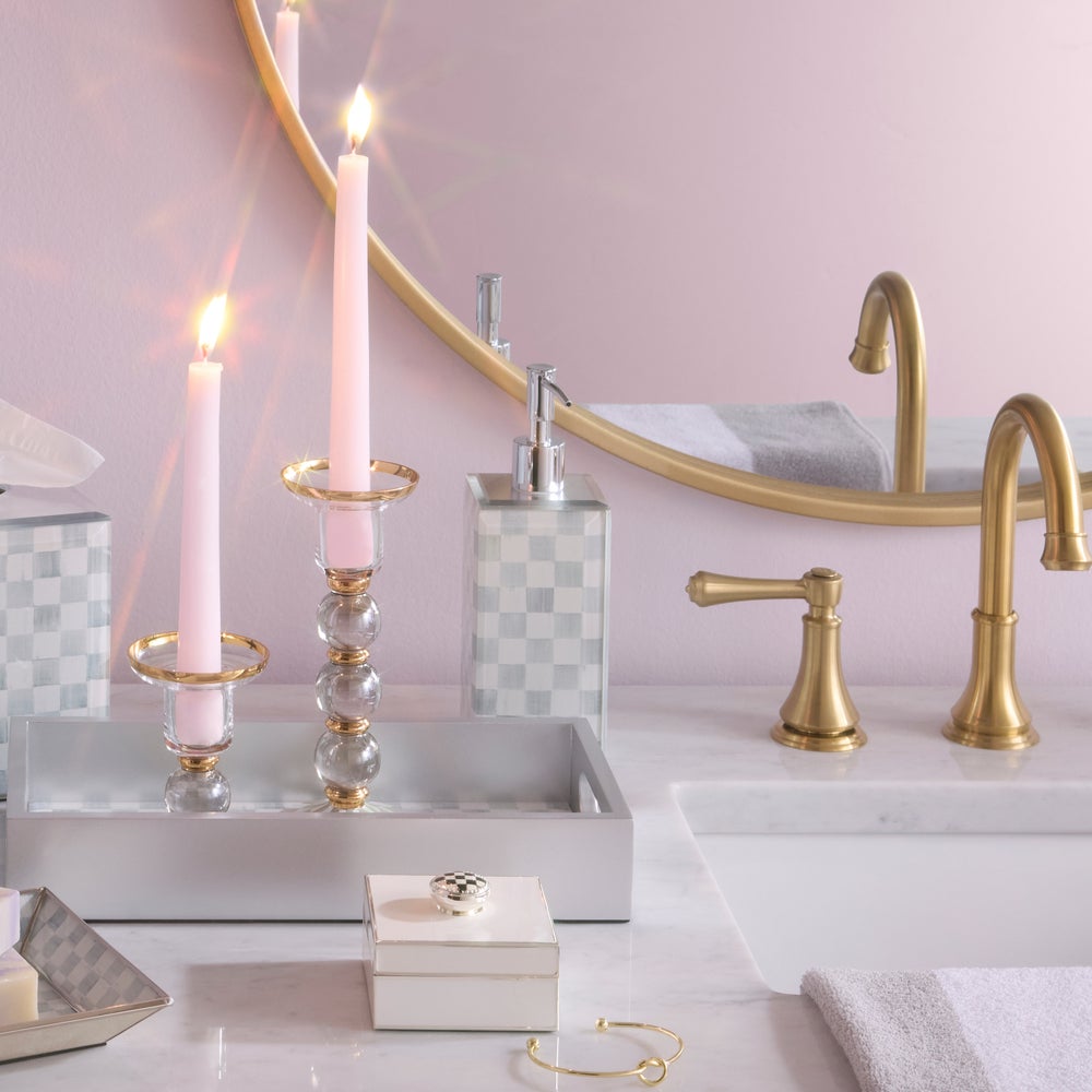 Mackenzie-chilllds Sterling Check Glass Bath Collection - Image 10