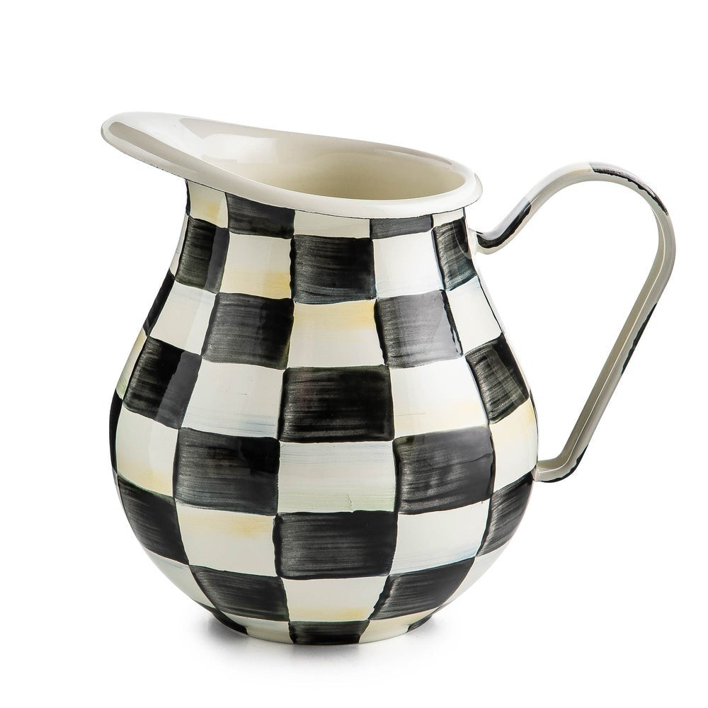 MACKENZIE-CHILDS Mackenzie-chilllds Enamel Round Pitcher - Image 2