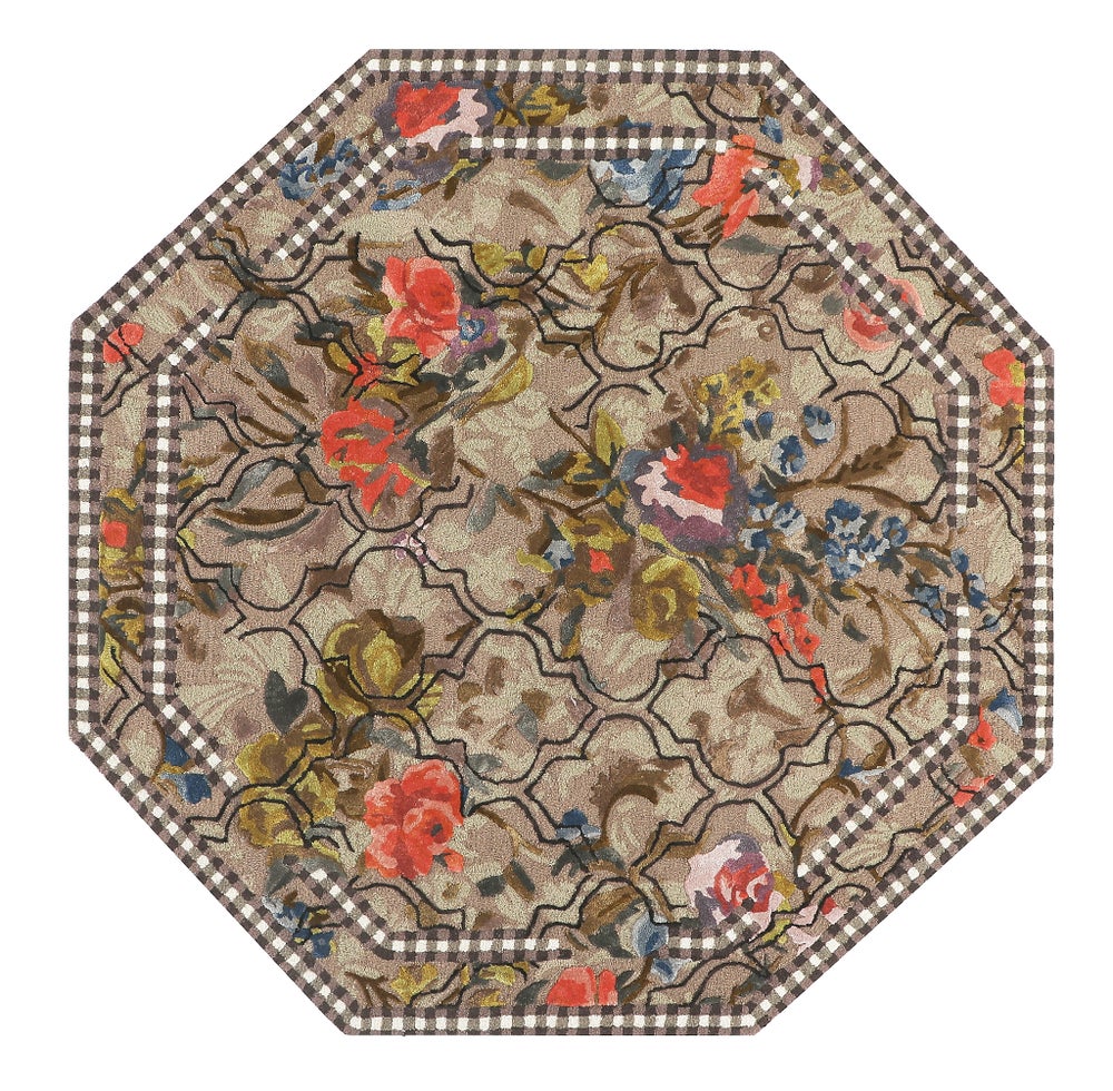 MACKENZIE-CHILDS Mackenzie-chilllds Field Study Floral Rug - Image 5