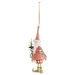 MACKENZIE-CHILDS Mackenzie-chilllds Patience Brewster Dash Away Dashing Santa Ornament