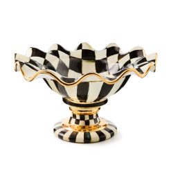 Alternative view of Check Ceramic Compote