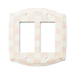 Alternative view of MACKENZIE-CHILDS Mackenzie-chilllds Rosy Check Switch Plate