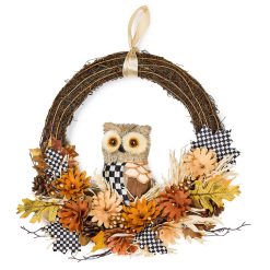 Autumnology Owl 16?? Wreath