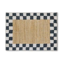 MACKENZIE-CHILDS Mackenzie-chilllds Naturals Check Washable Rug