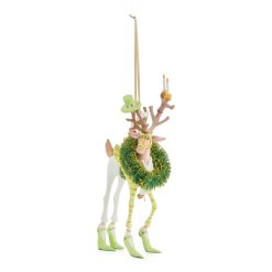 MACKENZIE-CHILDS Mackenzie-chilllds Patience Brewster Dash Away Reindeer Ornament