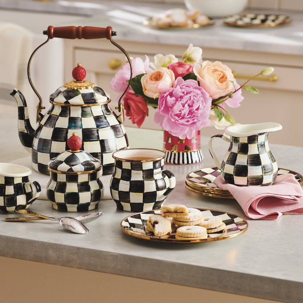 MACKENZIE-CHILDS Mackenzie-chilllds Enamel Creamer & Sugar Set