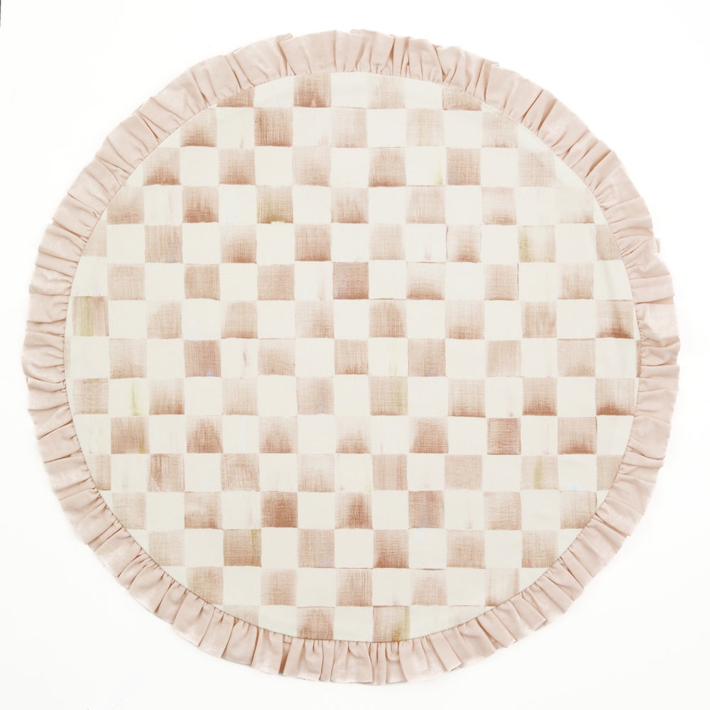 Check Round Placemat - Image 4
