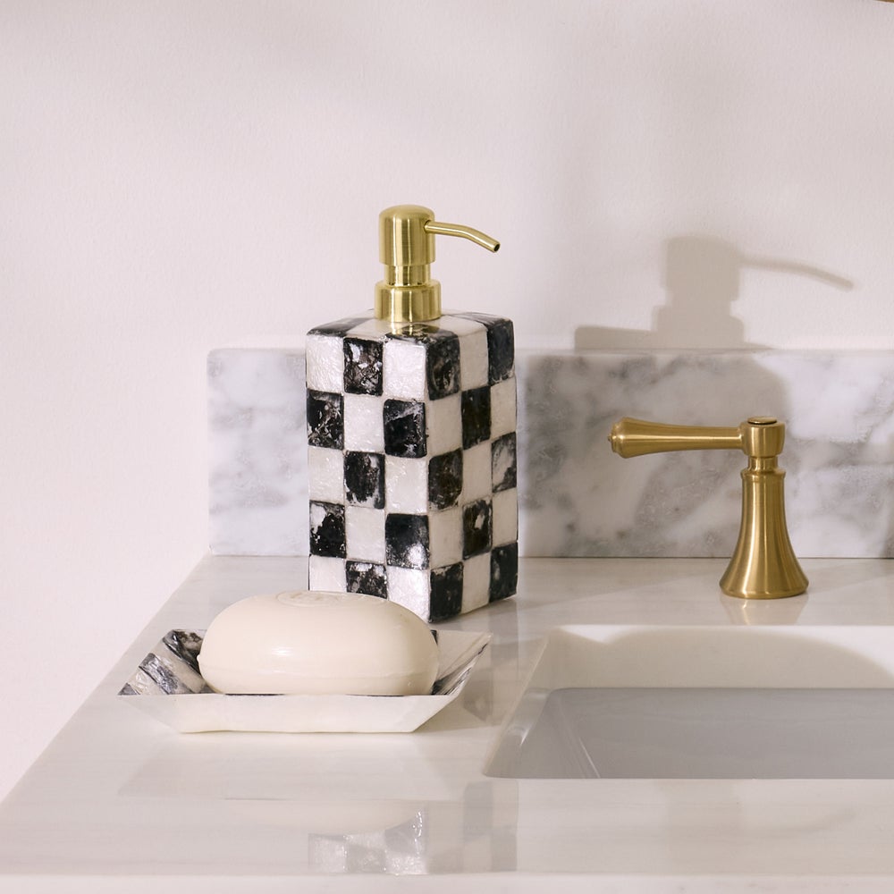 Courtly Check Mackenzie-chilllds Capiz Bath Collection - Image 8