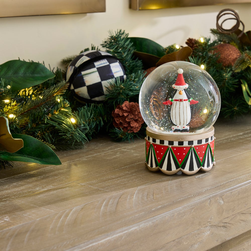 MACKENZIE-CHILDS Mackenzie-chilllds Patience Brewster Penguin Snow Globe - Image 4