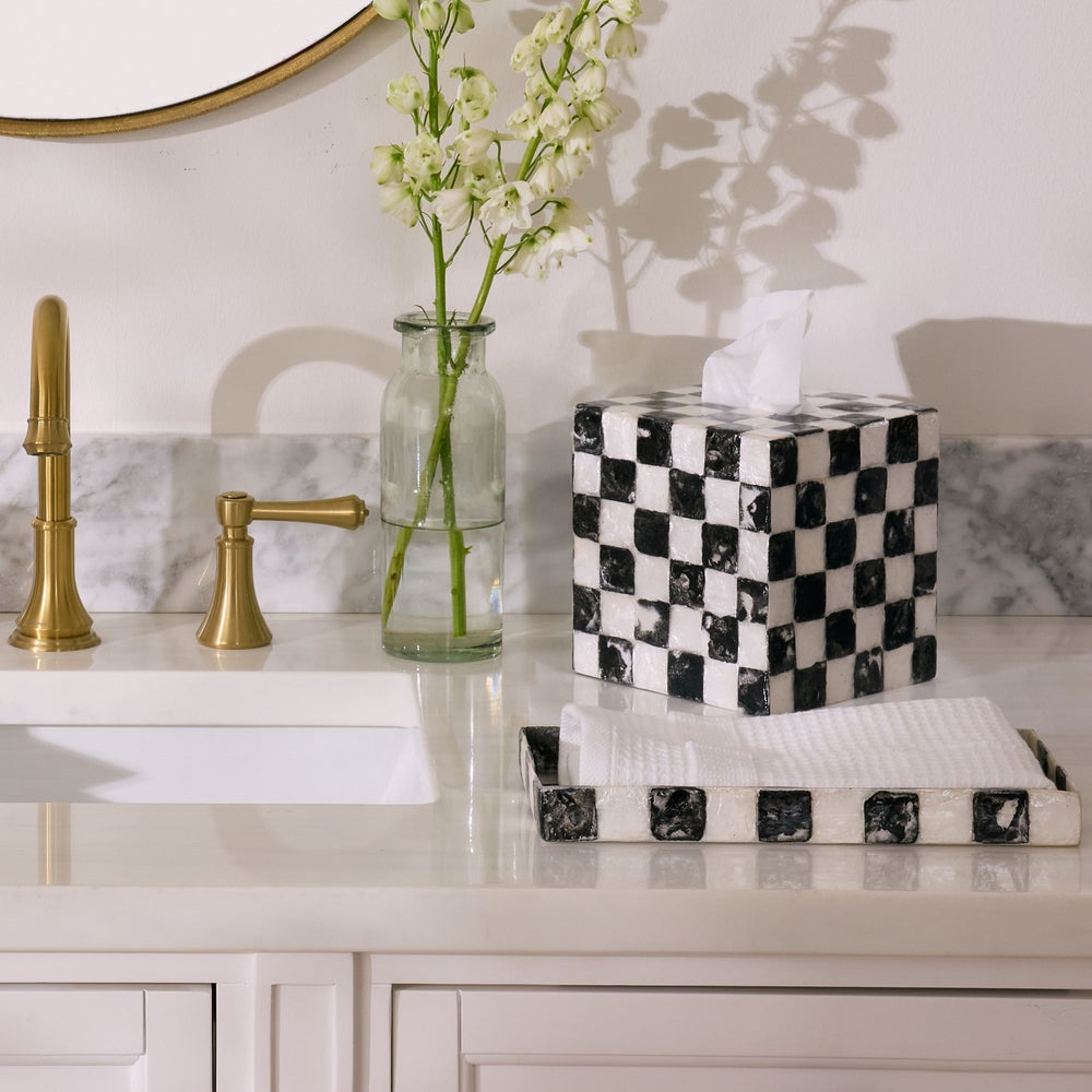 Courtly Check Mackenzie-chilllds Capiz Bath Collection - Image 10