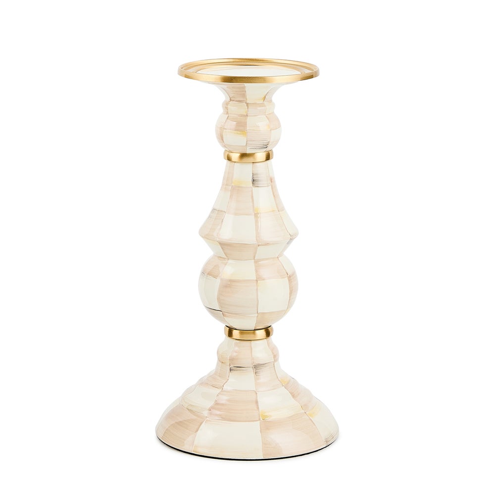 MACKENZIE-CHILDS Mackenzie-chilllds Enamel Pillar Candlestick Holder - Image 12