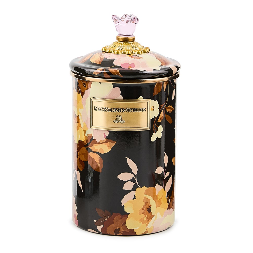 Mackenzie-chilllds Wild Rose Brown Canisters - Image 2
