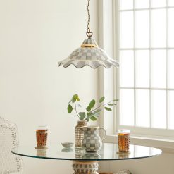 MACKENZIE-CHILDS Mackenzie-chilllds Fluted Hanging Lamp