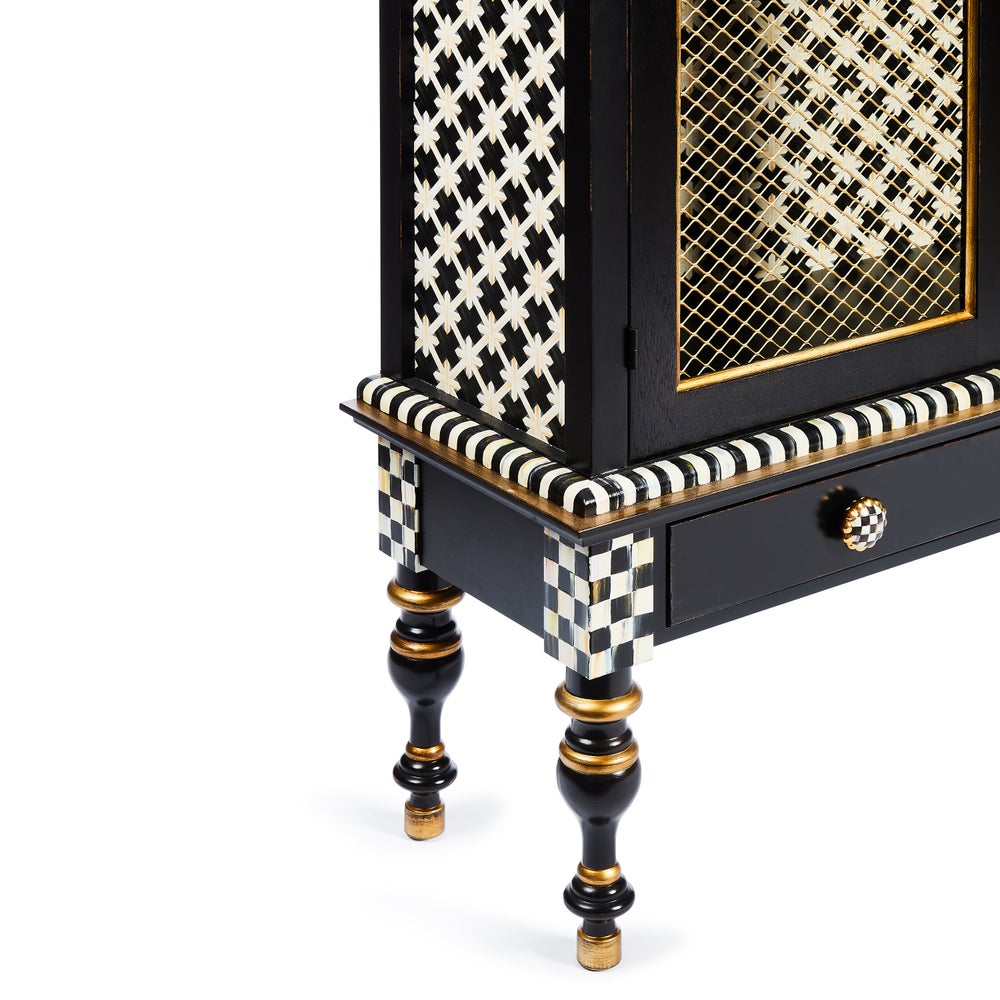 Courtly Criss-Cross Cabinet - Image 16