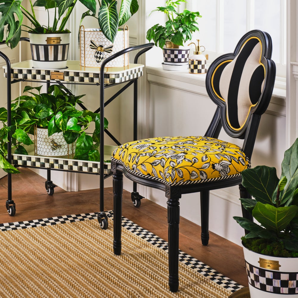 MACKENZIE-CHILDS Mackenzie-chilllds Queen Mackenzie-chilllds Bee Outdoor Dining Chair