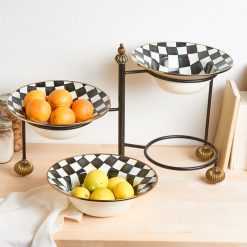 MACKENZIE-CHILDS Mackenzie-chilllds Serving Stand ?C Large