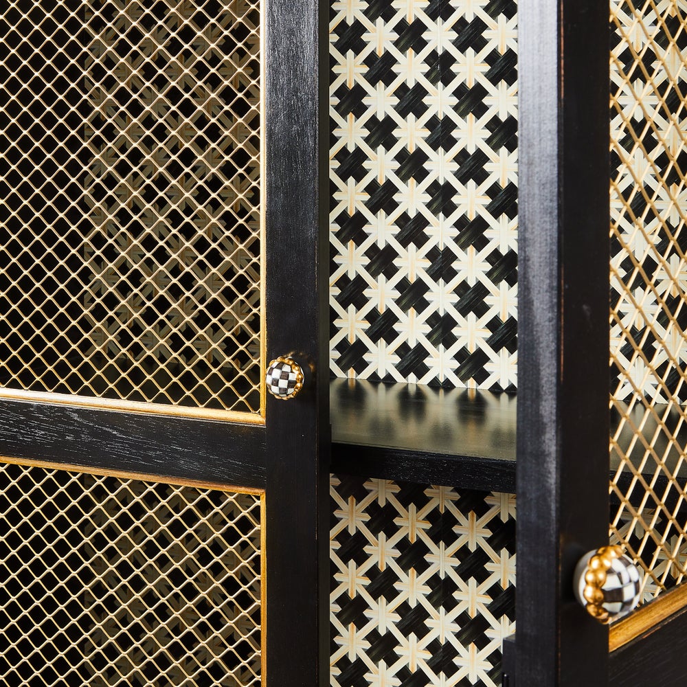 Courtly Criss-Cross Cabinet - Image 15