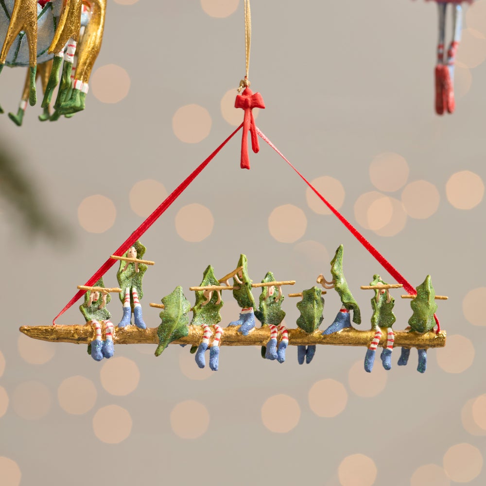 MACKENZIE-CHILDS Mackenzie-chilllds Patience Brewster 12 Days Ornament - Image 6