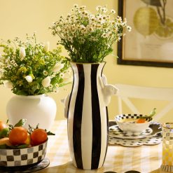 Alternative view of Courtly Rabbit Vase