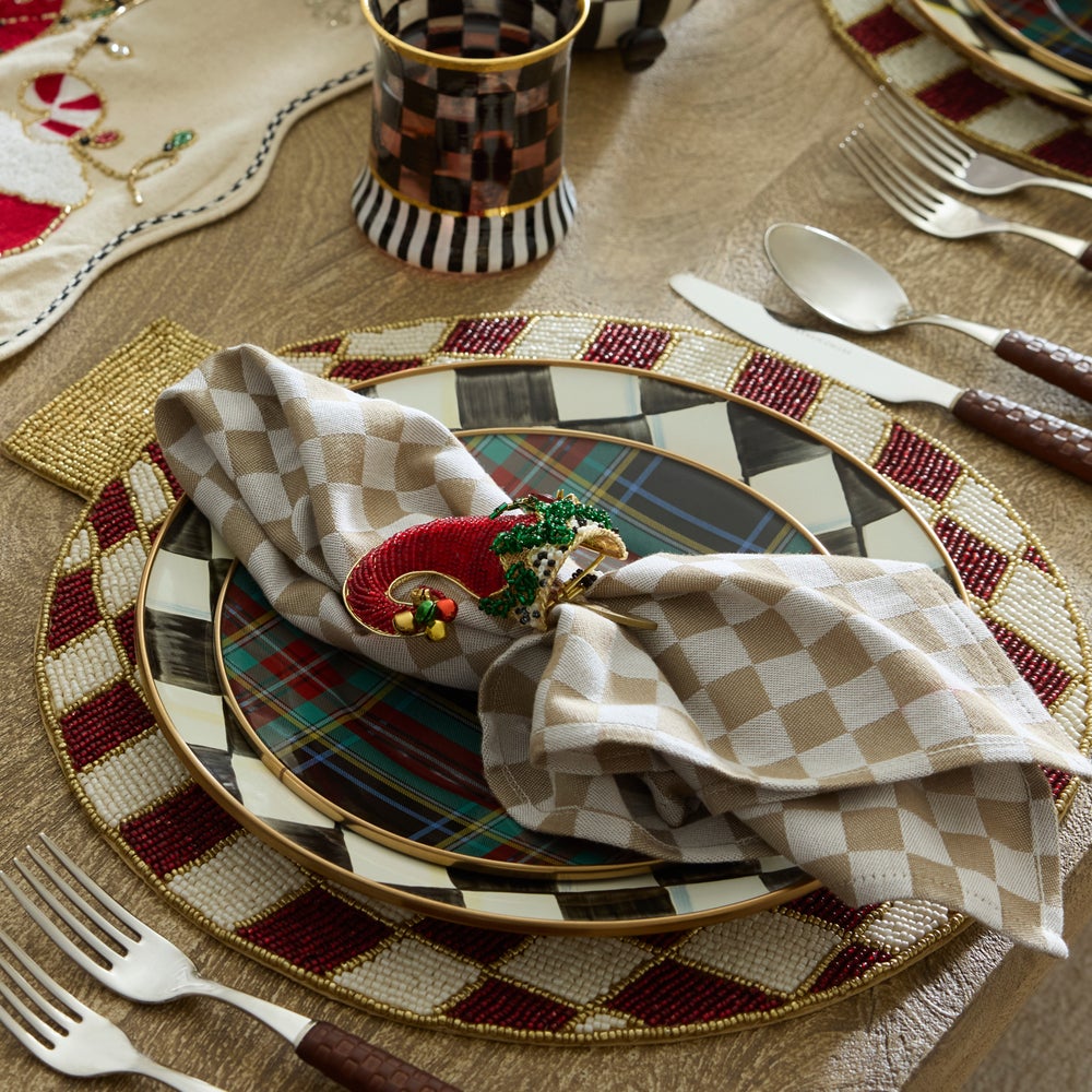 Black Tartan Dinnerware - Image 10