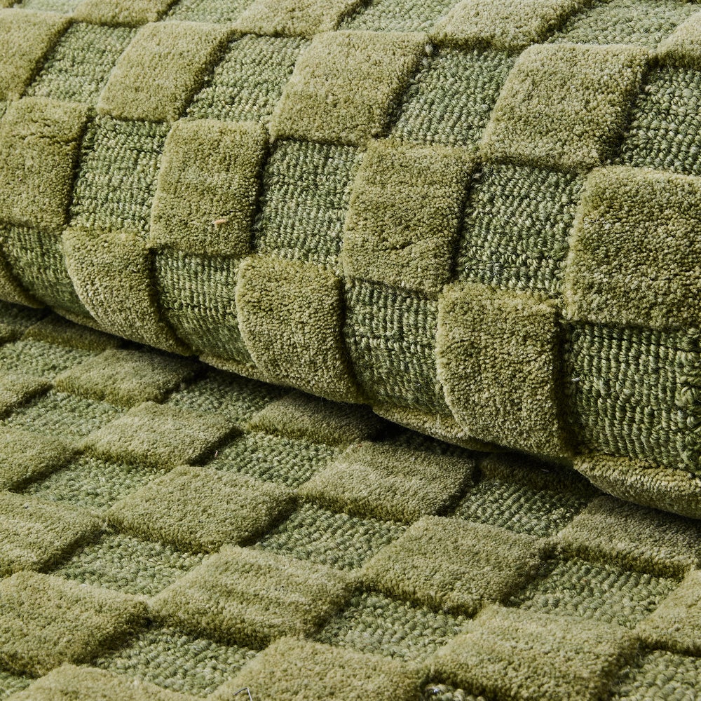 MACKENZIE-CHILDS Mackenzie-chilllds Moss Checkerboard Rug - Image 10