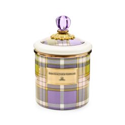 Mackenzie-chilllds Tartan Violet Canisters