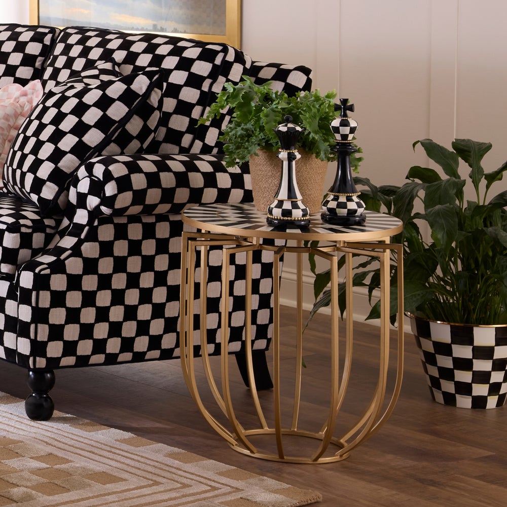 Courtly Basket Accent Table - Image 3