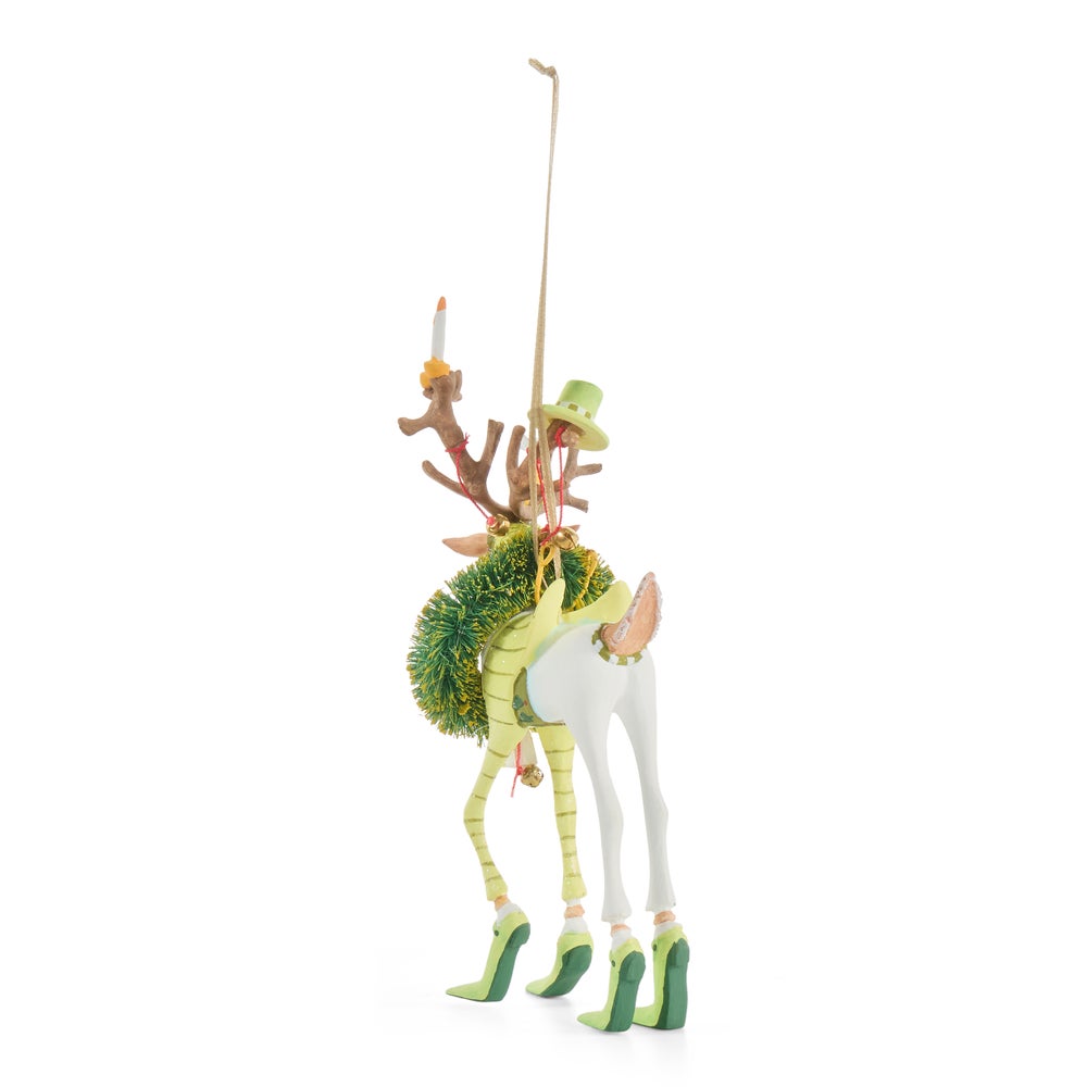 MACKENZIE-CHILDS Mackenzie-chilllds Patience Brewster Dash Away Reindeer Ornament - Image 15