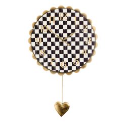 Alternative view of MACKENZIE-CHILDS Mackenzie-chilllds Heart Pendant Wall Clock