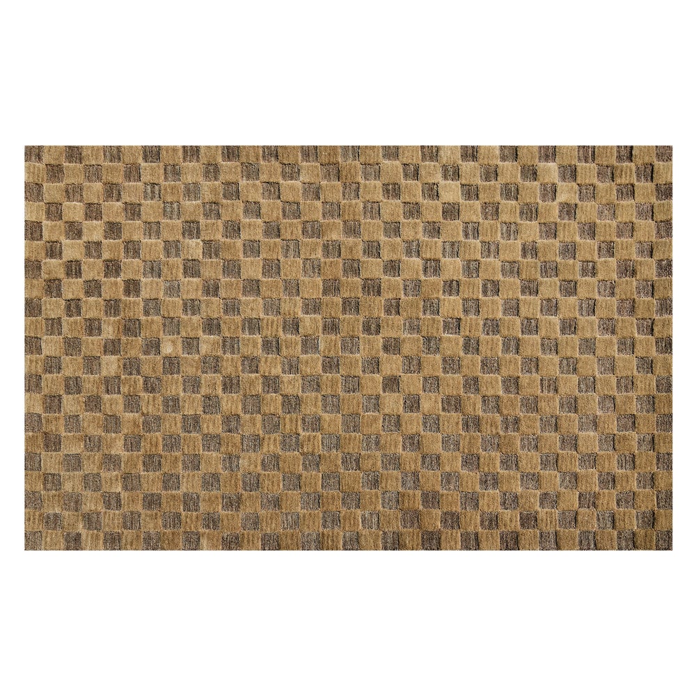Cocoa Checkerboard Rug - Image 4