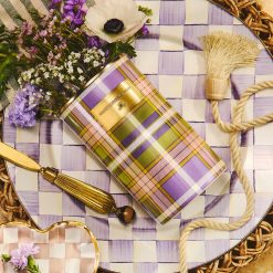 Alternative view of Mackenzie-chilllds Tartan Violet Utensil Holder
