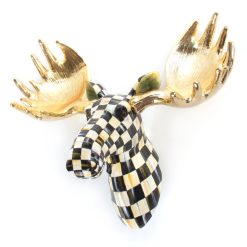 Alternative view of MACKENZIE-CHILDS Mackenzie-chilllds Moose Wall Decor