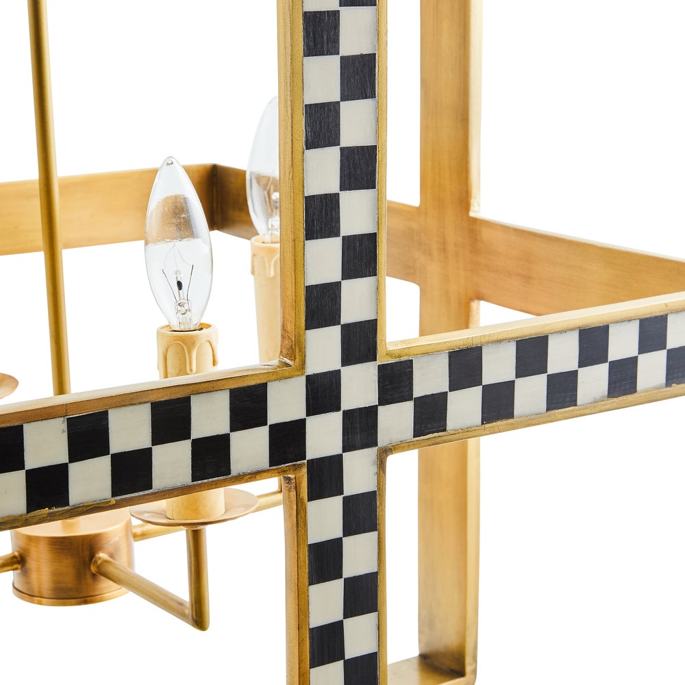 Courtly Cube Chandelier - Image 3