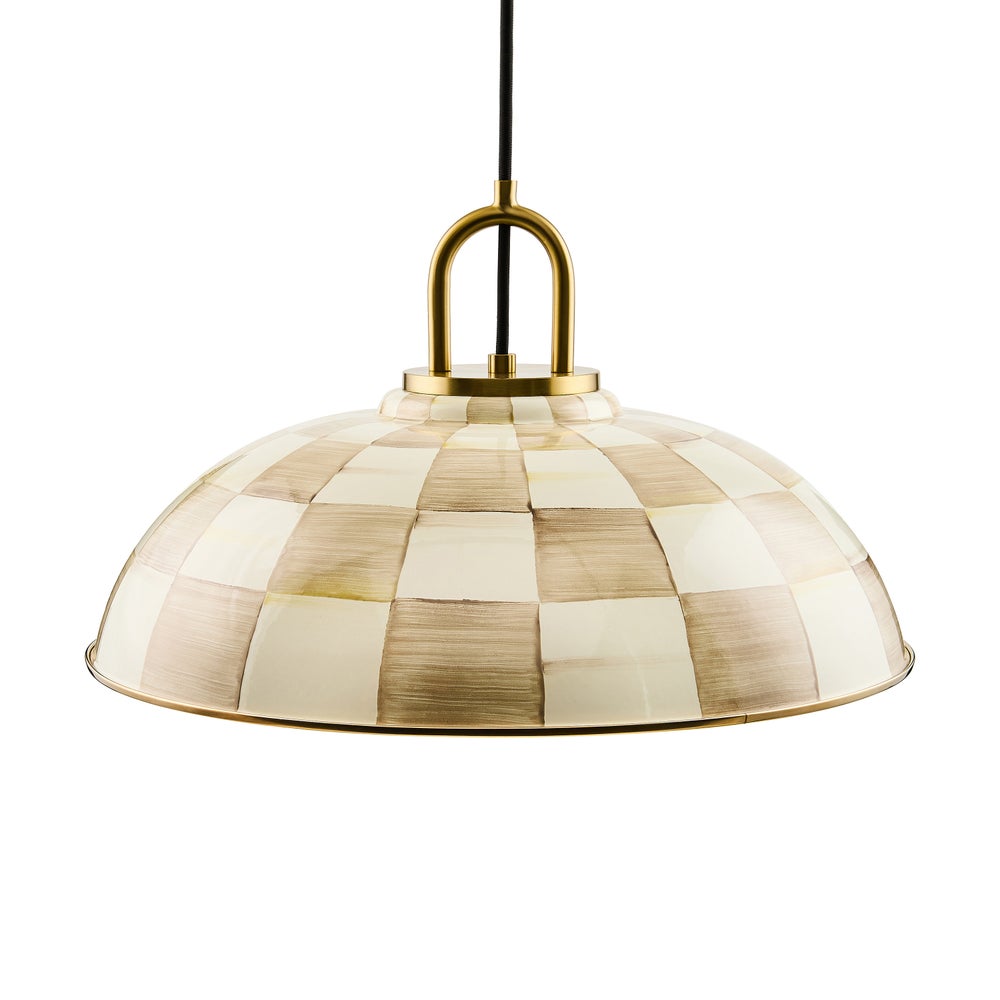 Check Dome Pendant Lamp - Image 3