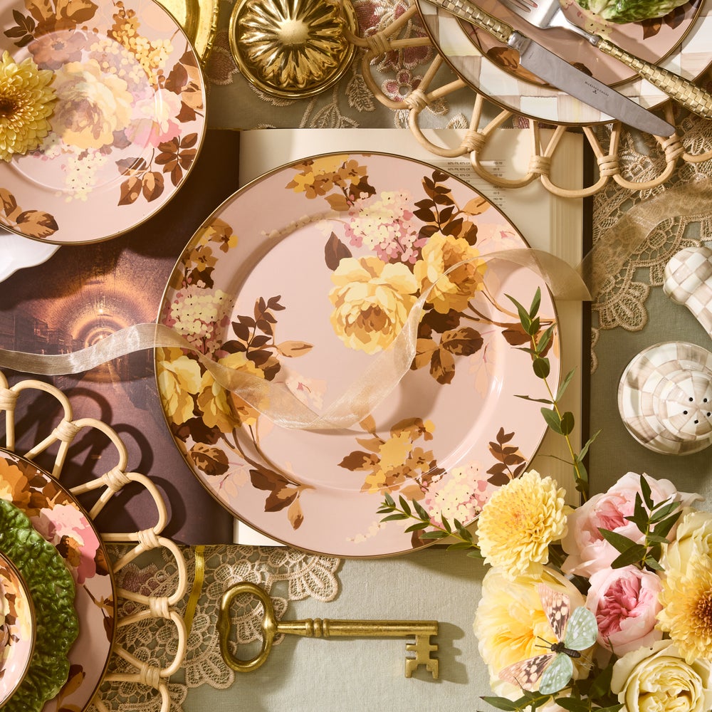 Mackenzie-chilllds Wild Rose Mauve Dinnerware - Image 4