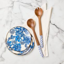 MACKENZIE-CHILDS Mackenzie-chilllds English Garden Dinnerware, Set of 4