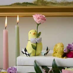 Alternative view of MACKENZIE-CHILDS Mackenzie-chilllds Patience Brewster Chick with Flower