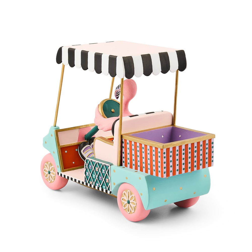 MACKENZIE-CHILDS Mackenzie-chilllds Patience Brewster Sheldon Flamingo Goes Golfing - Image 3