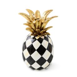 Alternative view of MACKENZIE-CHILDS Mackenzie-chilllds Pineapple Candle Holders