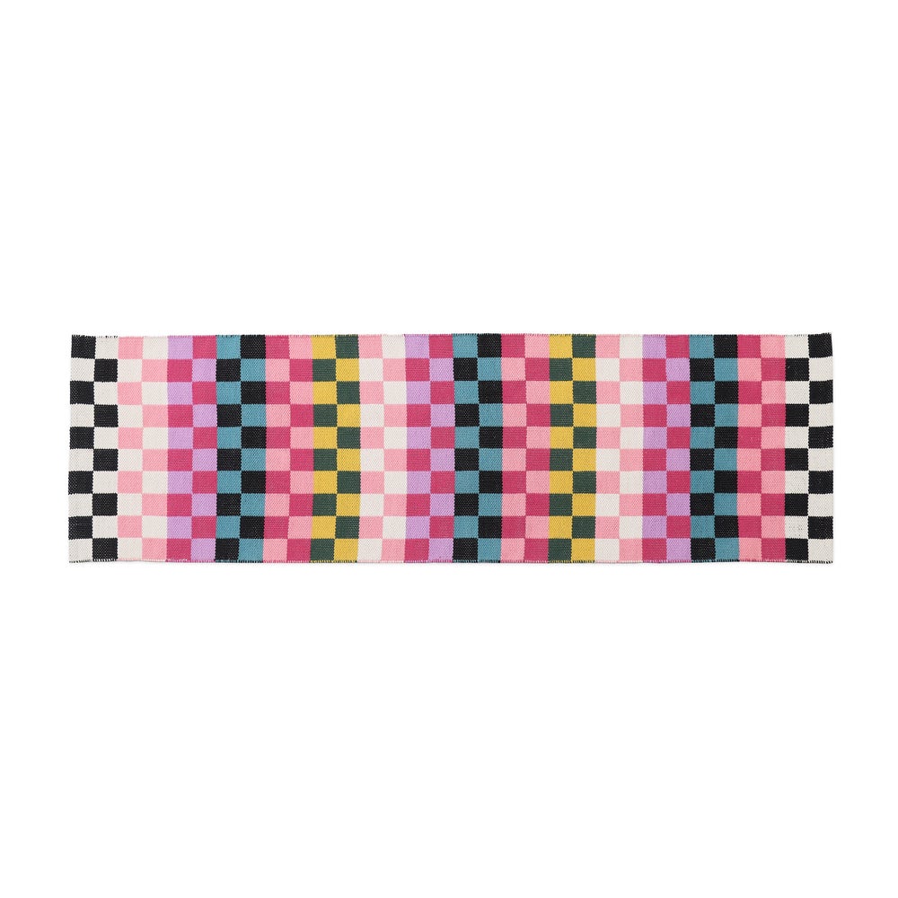 Calypso Checked Indoor/Outdoor Rug - Image 3