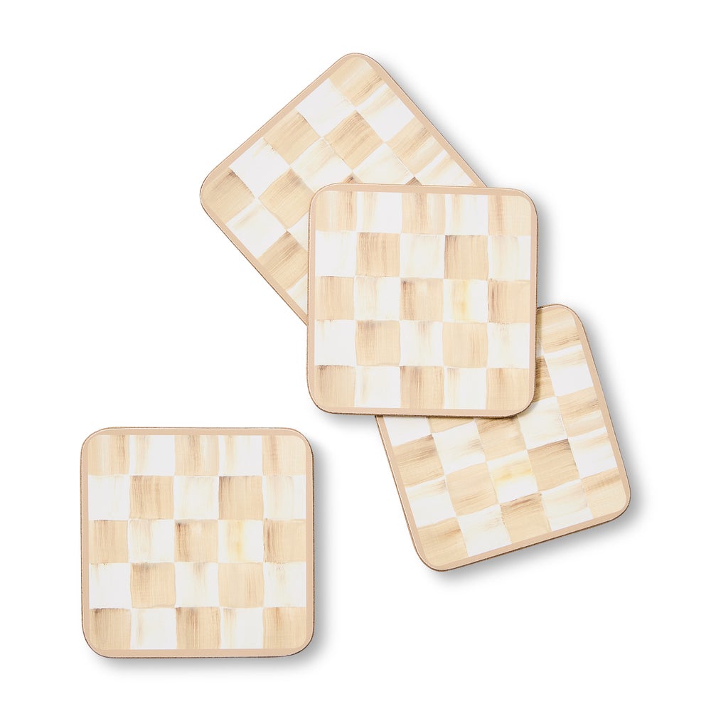 Cork Back Coasters, Set of 4 - Image 4