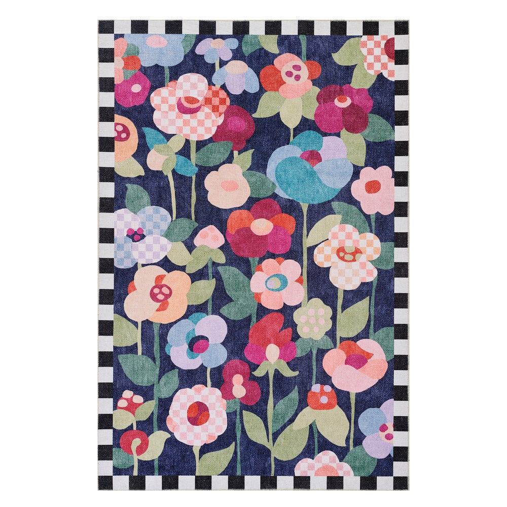 MACKENZIE-CHILDS Mackenzie-chilllds Posie Field Washable Rug - Image 6