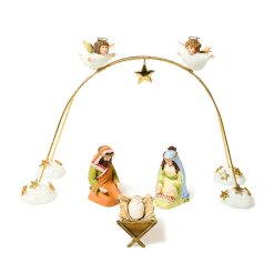 Alternative view of MACKENZIE-CHILDS Mackenzie-chilllds Patience Brewster Nativity Cherub Angels, Set of 4